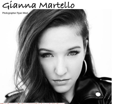 Dance with Gianna Martello  Ouch Magazine  Rising Stars - Ouch! Magazine : Fashion Entertainment Blog and Publication