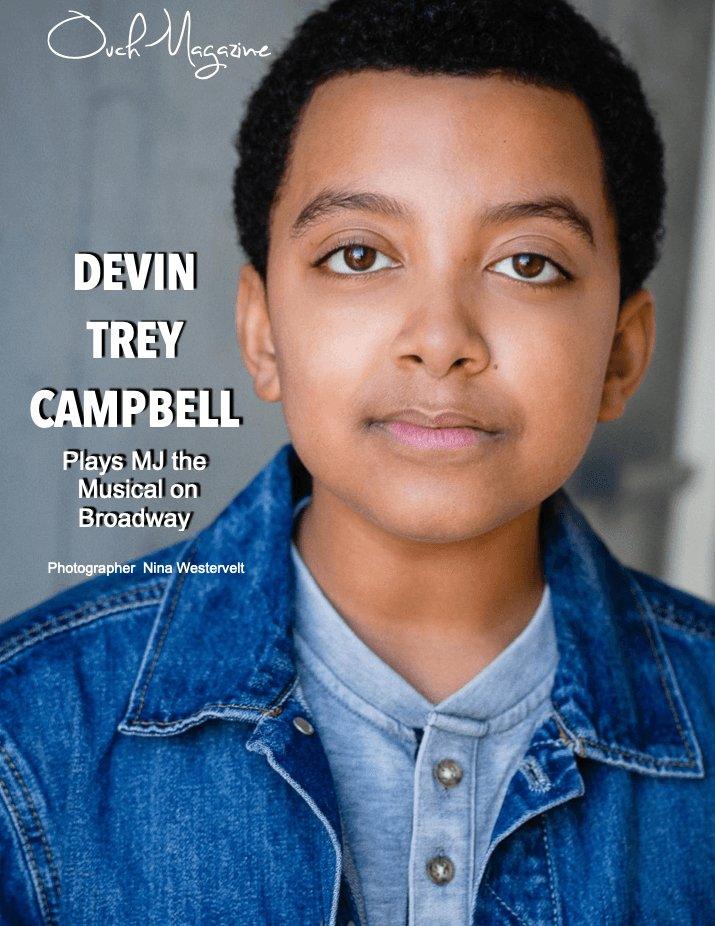 Devin Trey Campbell  Plays MJ the  Musical on Broadway