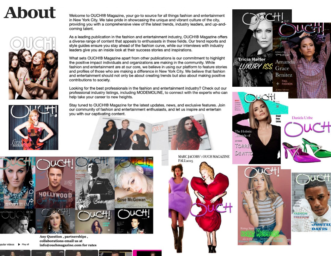 OUCH MAGAZINE MEDIA KIT