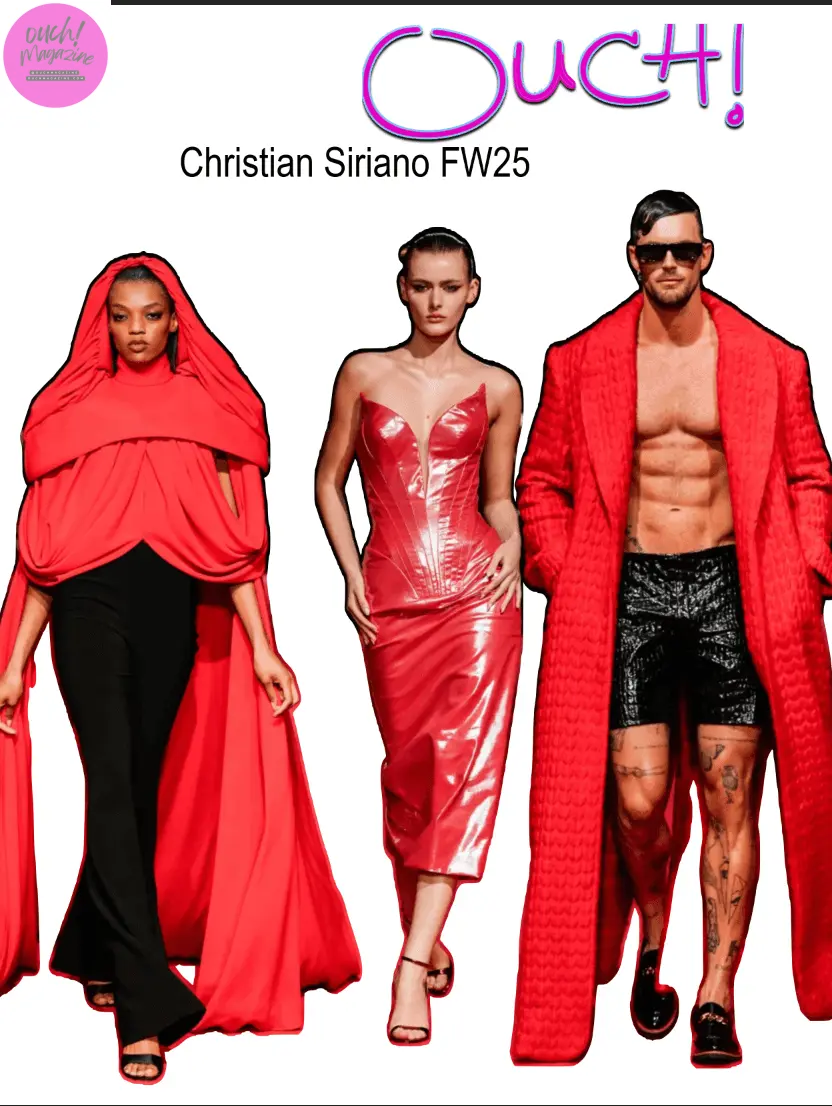 Christian Siriano Fall 2025  - OUCHMAGAZINE.COM