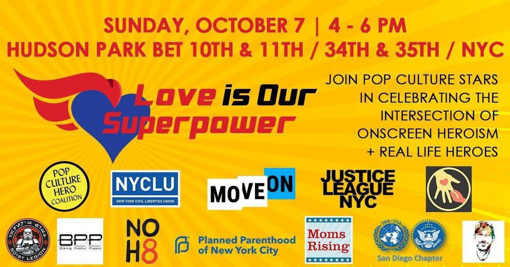 1st-Ever Justice Rally during NY Comic-Con