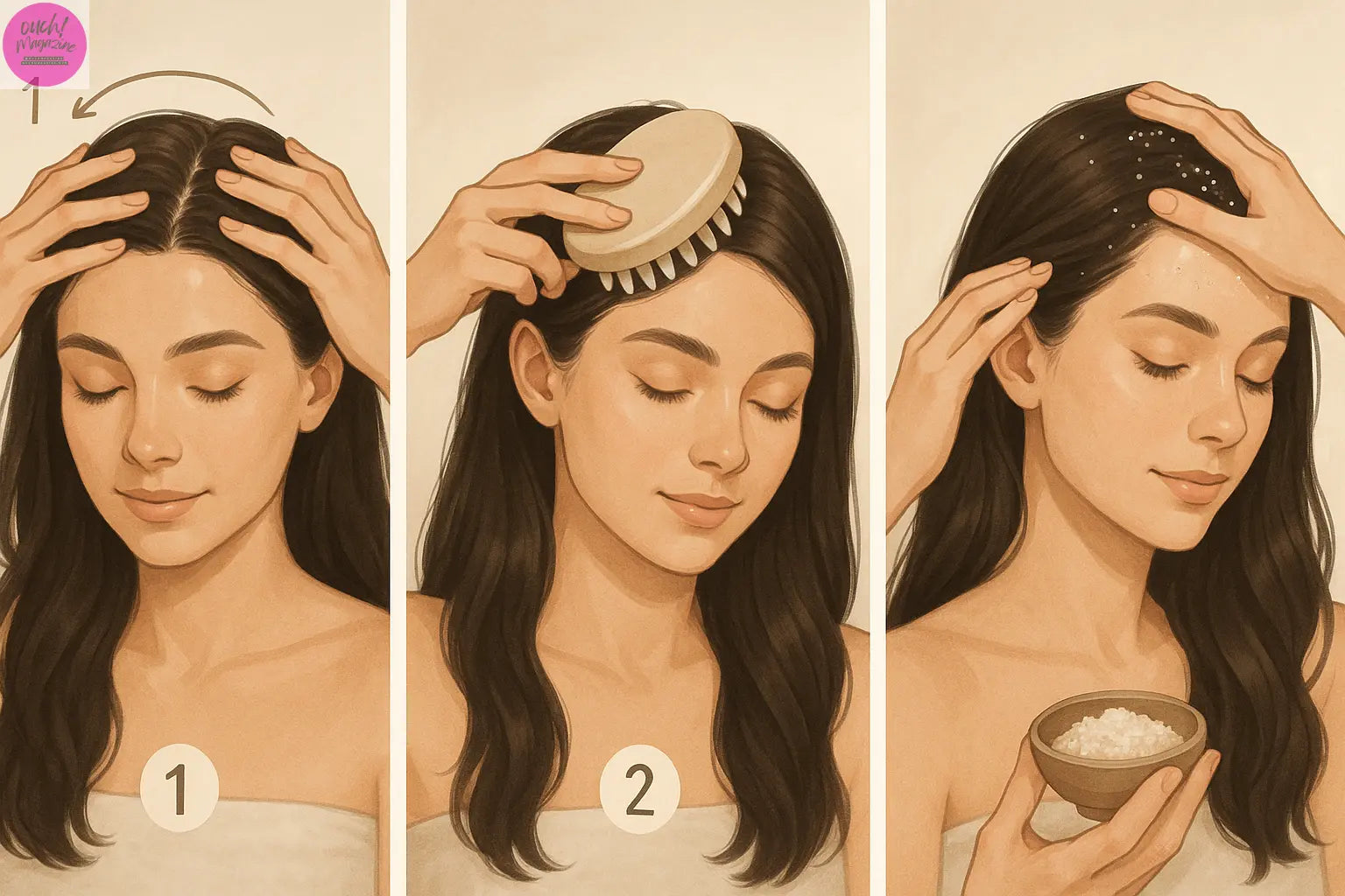 3 Scalp Scrubbing Methods That Encourage Fuller, Thicker Hair OUCH! MAGAZINE