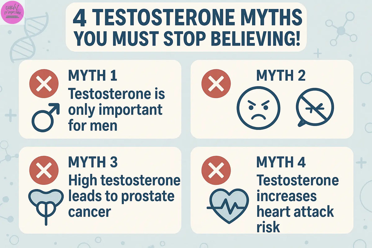 4 Testosterone Myths You Must Stop Believing! - OUCH! MAGAZINE