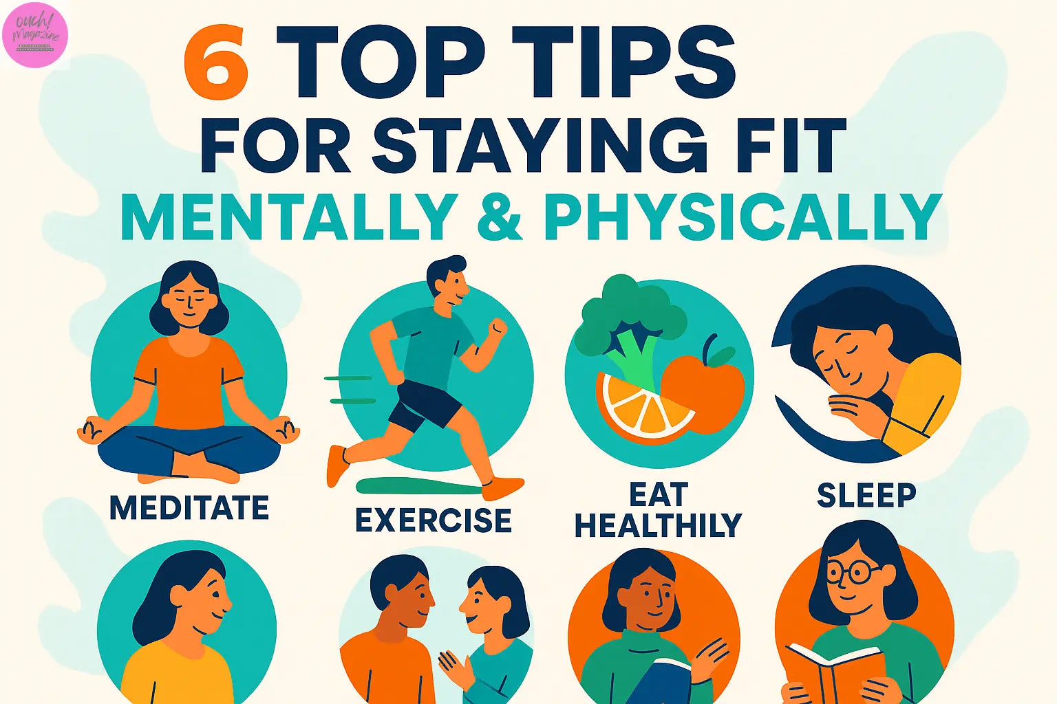 '6 Top Tips For Staying Fit Mentally & Physically' - OUCH! MAGAZINE