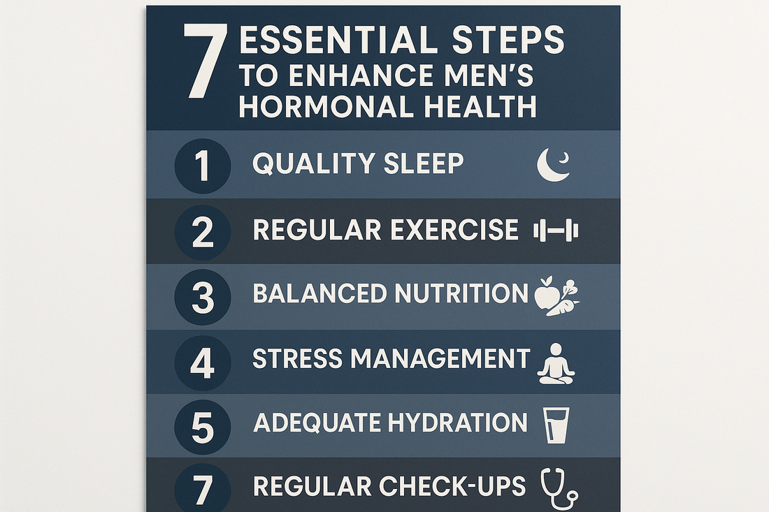 7 Essential Steps To Enhance Men's Hormonal Health