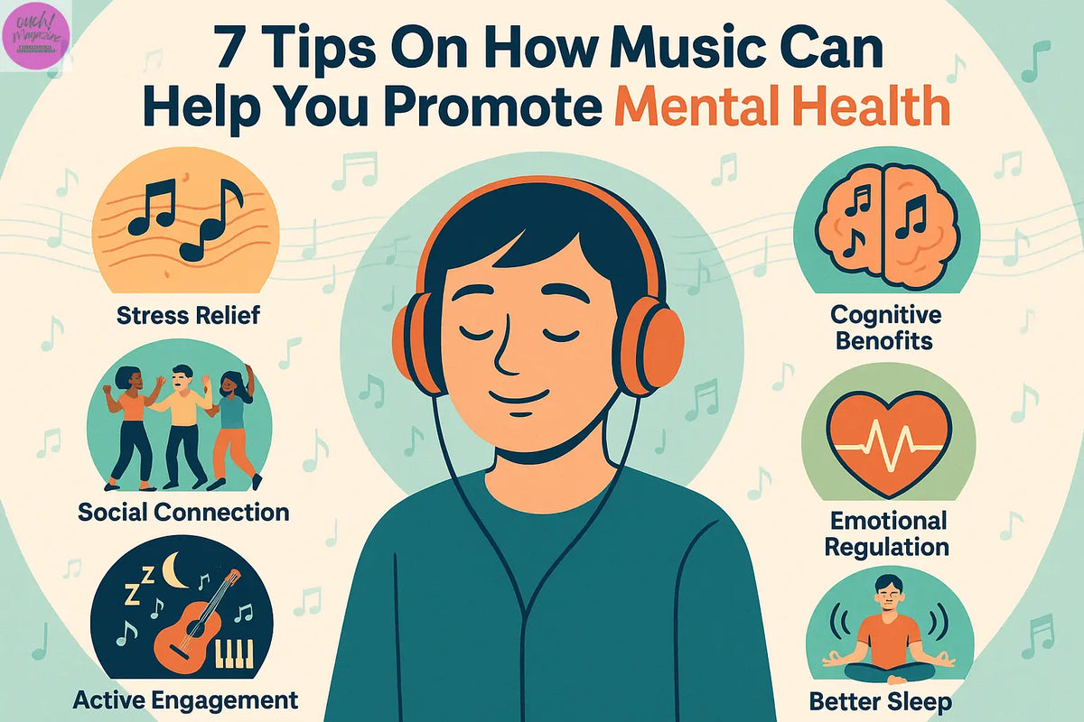 7 Tips On How Music Can Help You Promote Mental Health - OUCH! MAGAZINE