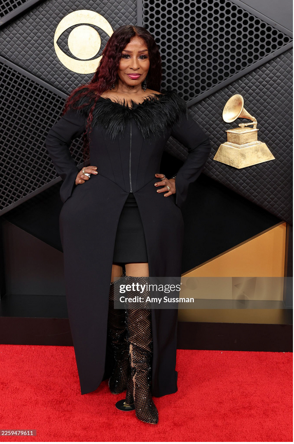Chaka Khan Wears Christian Siriano to the 68th Annual Grammy Awards