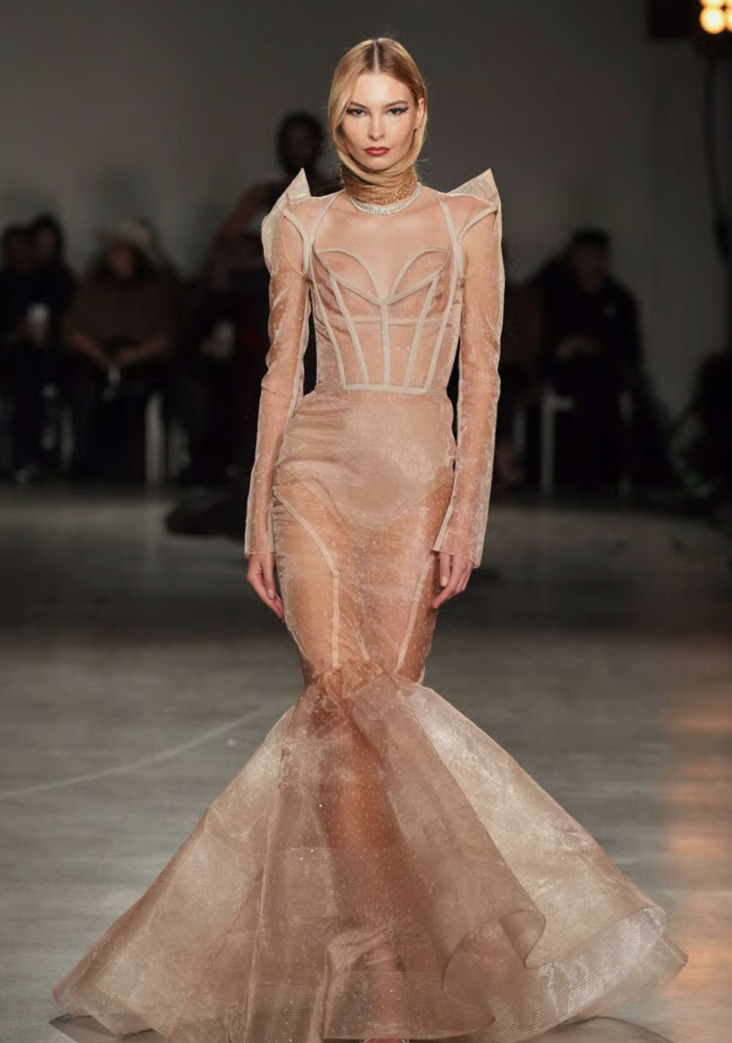 Christian Siriano FW26 NYFW Review: Dramatic Gowns and Sculptural Tailoring