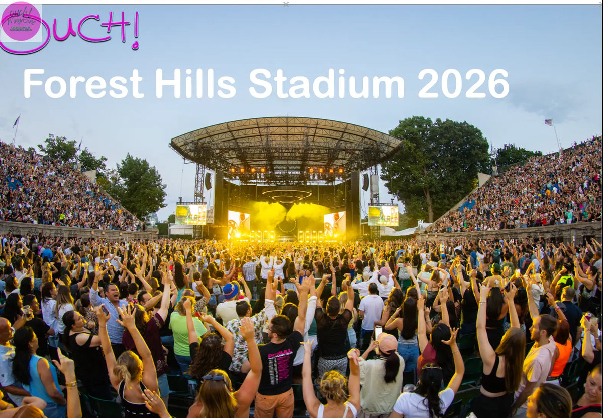 Forest Hills Stadium 2026 Season with Bob Dylan, David Byrne and & Erykah Badu OUCH! MAGAZINE