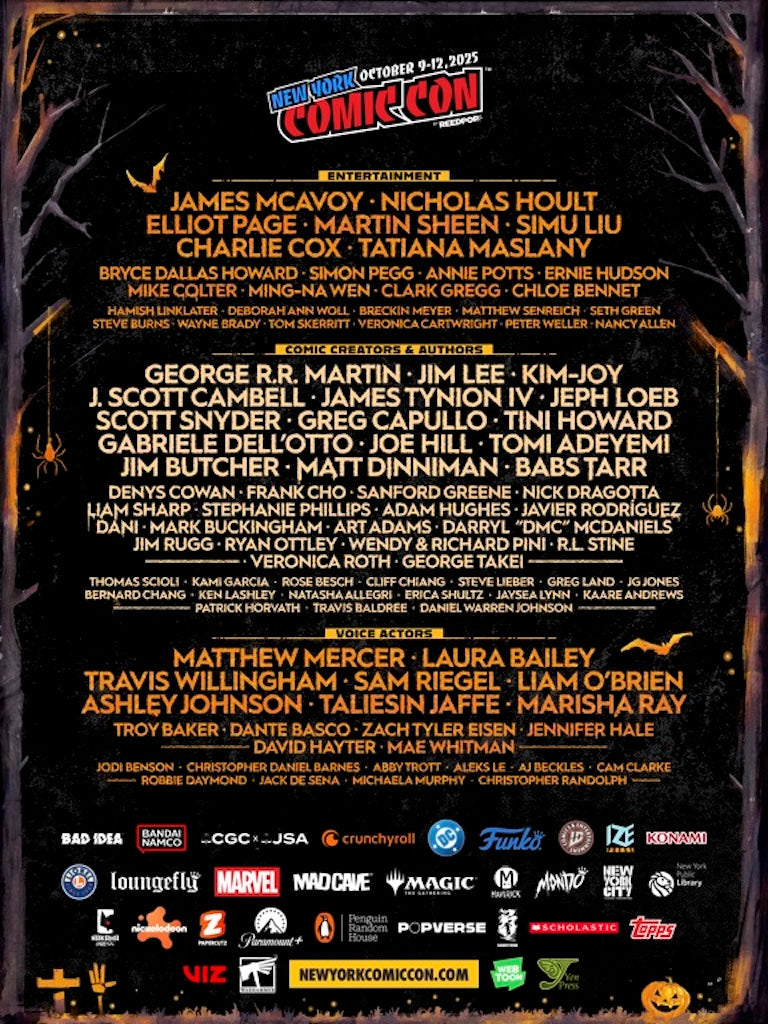 NYC Comic Con: First Wave of Guests Announced!