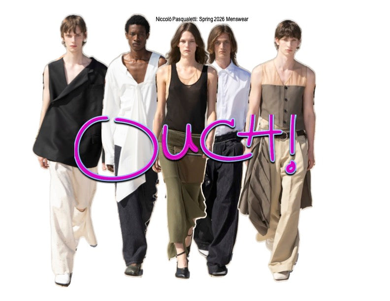 Niccolò Pasqualetti: Spring 2026 Menswear – A Fortified Dialogue Between Opposites