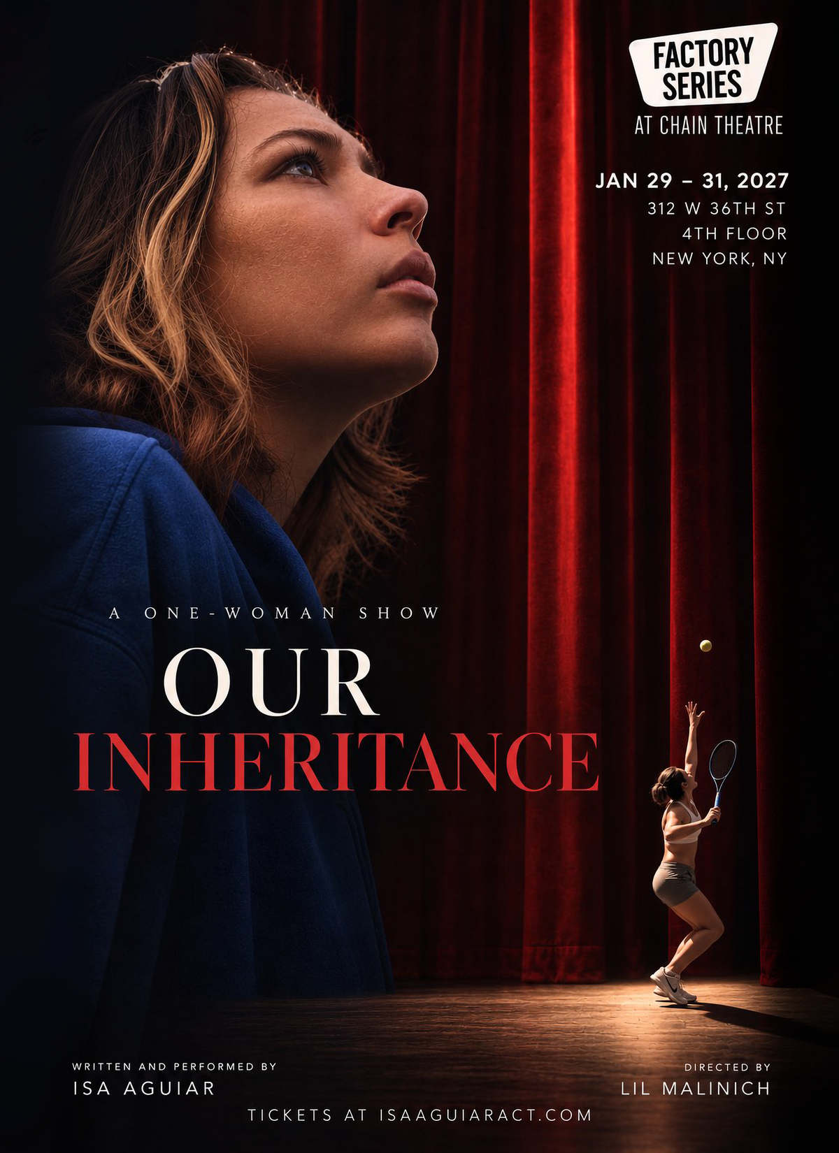 JAN 29-31 - 'Our Inheritance', A Story About The Transgender Immigrant Experience from Isa Aguiar at The Chain Theater, NYC