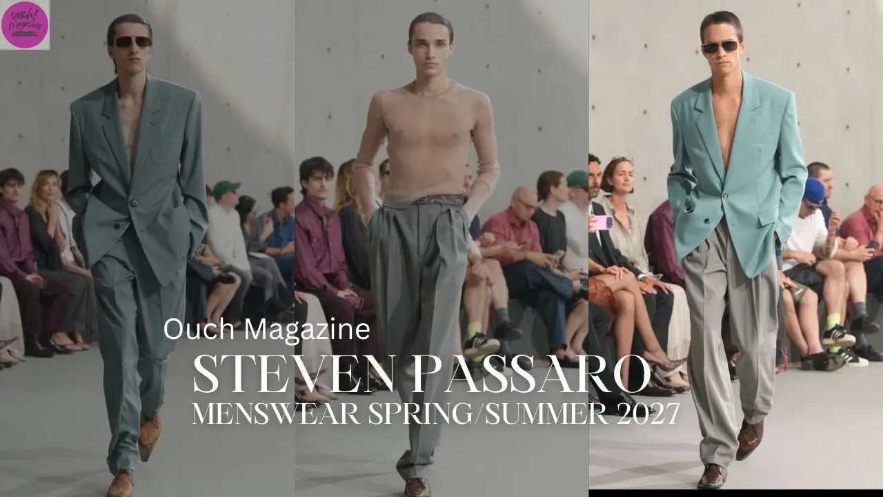 SAINT LAURENT  Menswear SS2027  (VIDEO) OUCH! MAGAZINE