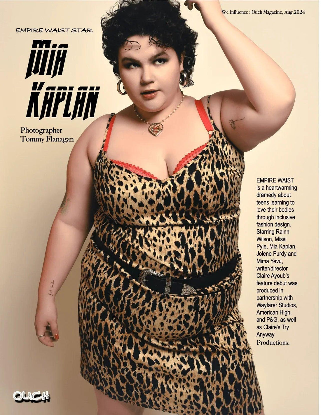 Empire Waist Star Mia Kaplan - OUCH! MAGAZINE 