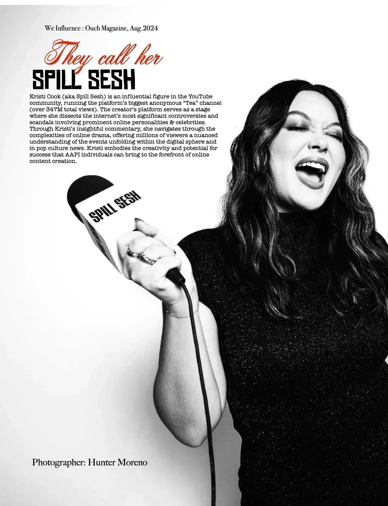 They call her Spill Sesh - OUCH! MAGAZINE 