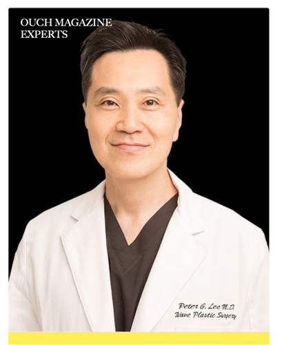 CEO of Wave Plastic Surgery, Dr.Peter Lee  , ouch magazine