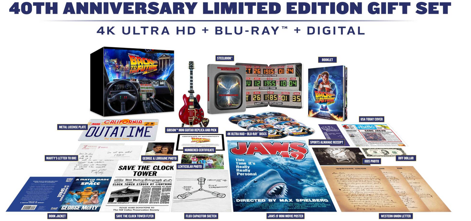 THE 40TH ANNIVERSARY OF BACK TO THE FUTURE