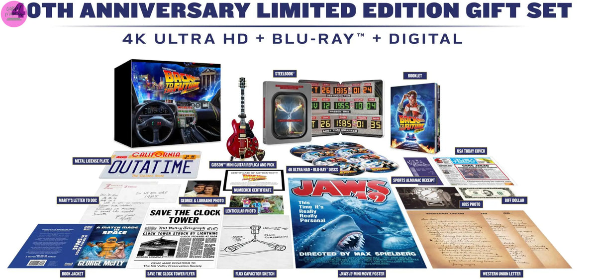 THE 40TH ANNIVERSARY OF BACK TO THE FUTURE OUCH! MAGAZINE
