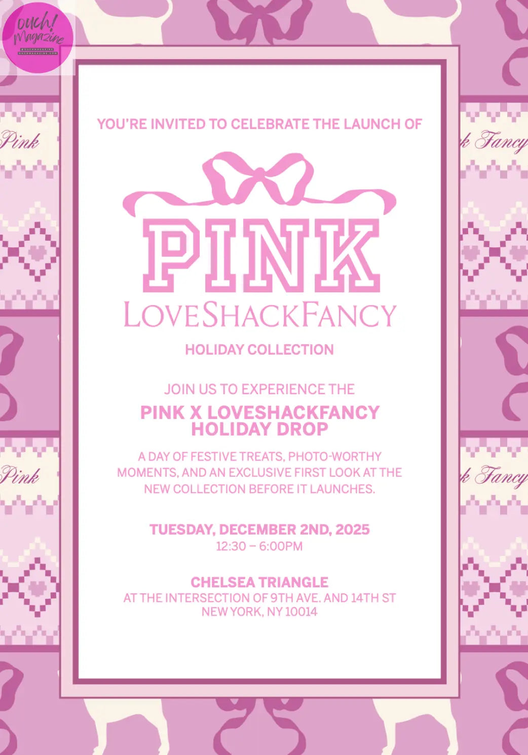 Pink X Loveshackfancy Holiday Pop-Up