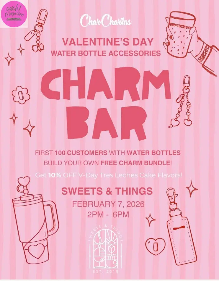 CharCharms x SweetsandThings Valentine's Day Charm Bar
