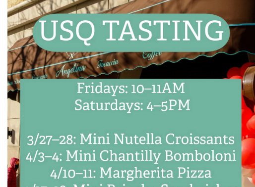 Angelina Bakery Union Square Tastings
