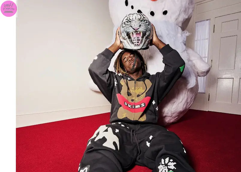 KEN CARSON STARS IN SKIMS' LIMITED-EDITION HOLIDAY COLLECTION OUCH! MAGAZINE