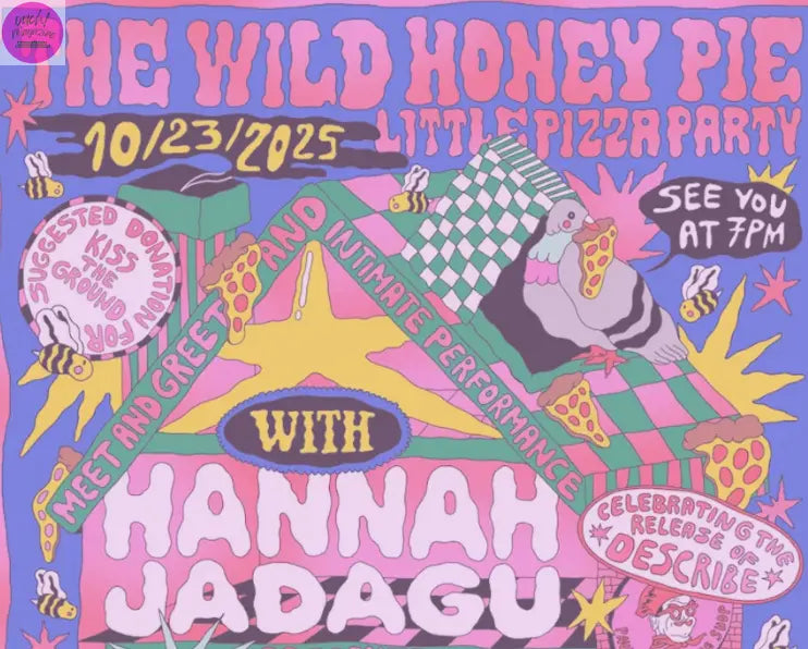 The Wild Honey Pie Little Pizza Party with Hannah Jadagu OUCH! MAGAZINE