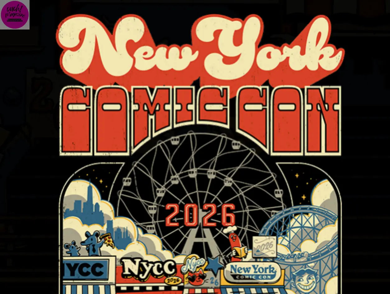 New York Comic Con 2026 20th Anniversary OUCH! MAGAZINE
