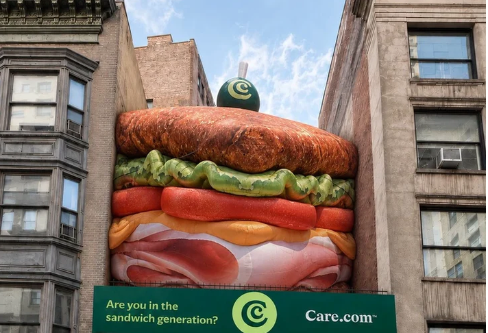 Care.com Sandwich Generation Pop-Up