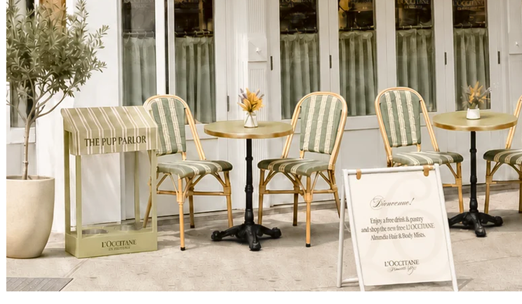 L'OCCITANE NYC Amande Cafe