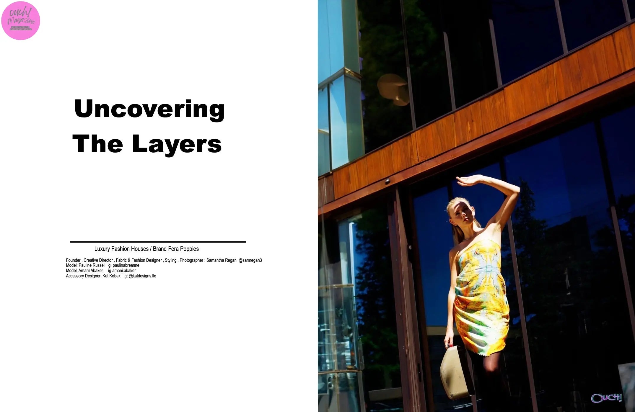 Uncovering The Layers OUCH! MAGAZINE