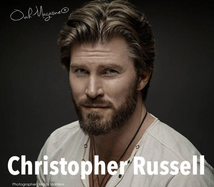 Actor Christopher Russell x Ouch Magazine