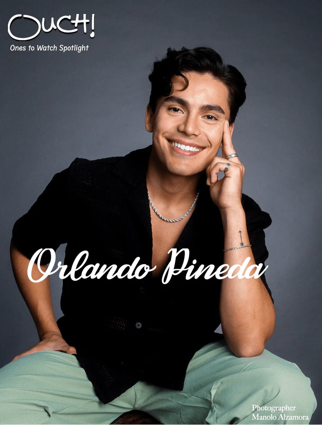 Actor Orlando Pineda One to Watch for 2024 - OUCH! MAGAZINE 