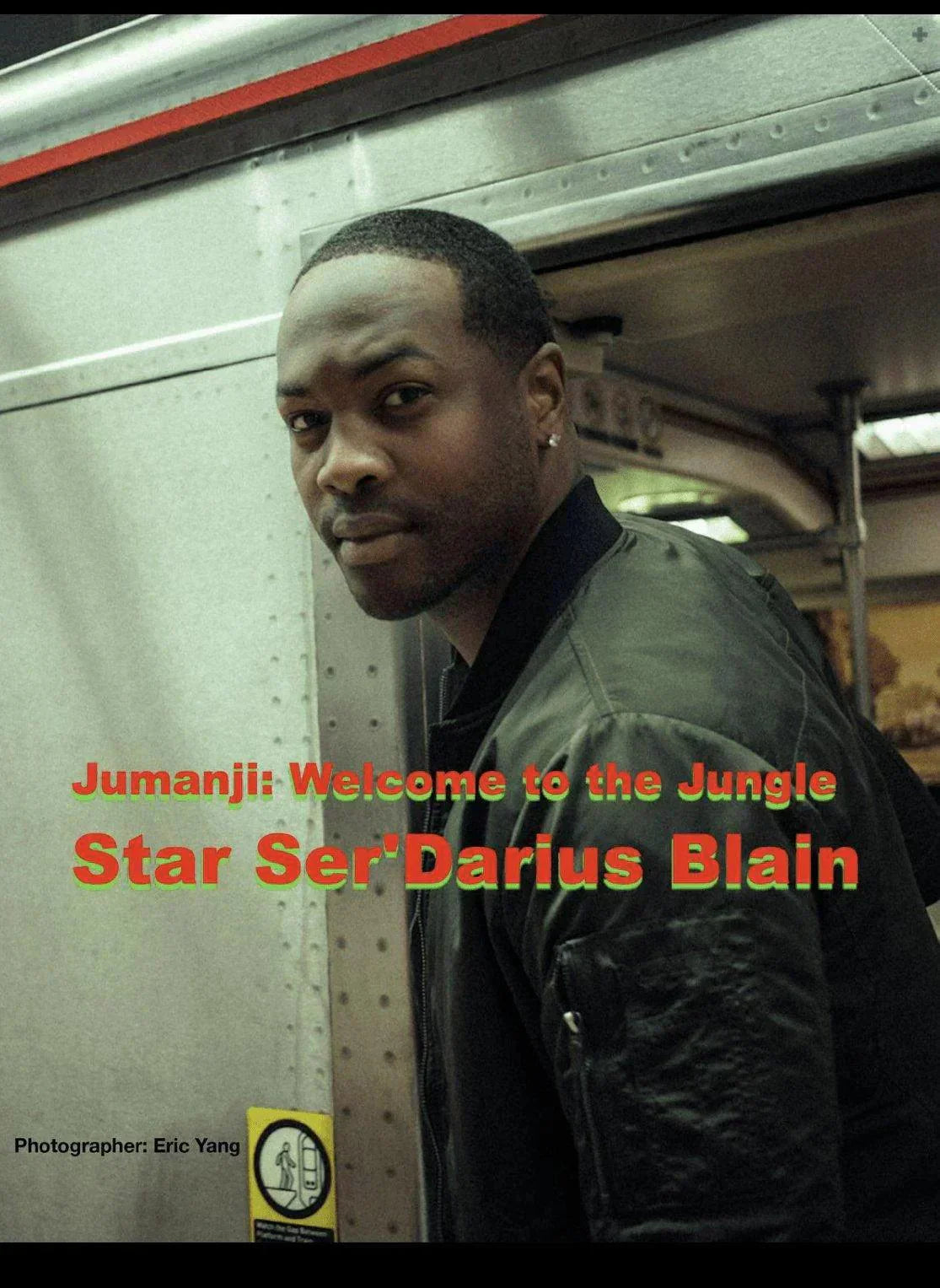 Actor Ser'Darius Blain x Ouch Magazine one to watch