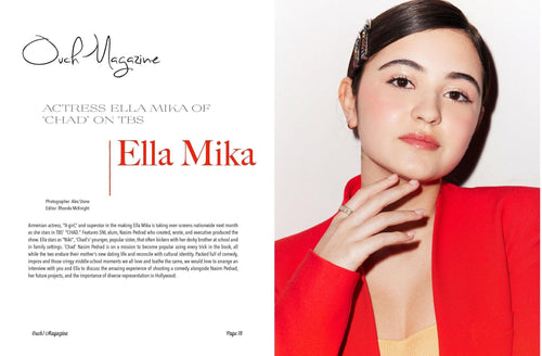 ACTRESS ELLA MIKA OF “CHAD” ON TBS - Ouch! Magazine : Fashion Entertainment Blog and Publication