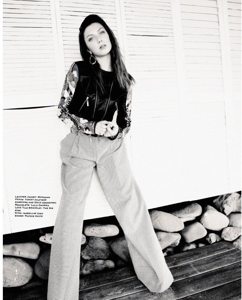 Actress Isabella Blake-Thomas in Ouch! Magazine