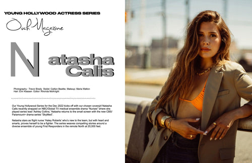 Actress Natasha Calis  Sustainable issue - Ouch! Magazine