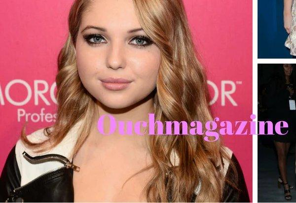 Actress Sammi Hanratty x Ouch Magazine