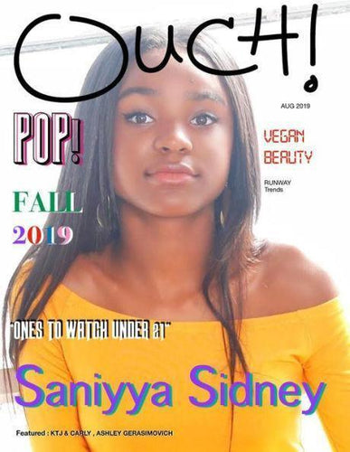 Actress Saniyya Sidney “Ones to Watch under 21 issue" - Ouch! Magazine : Fashion Entertainment Blog and Publication