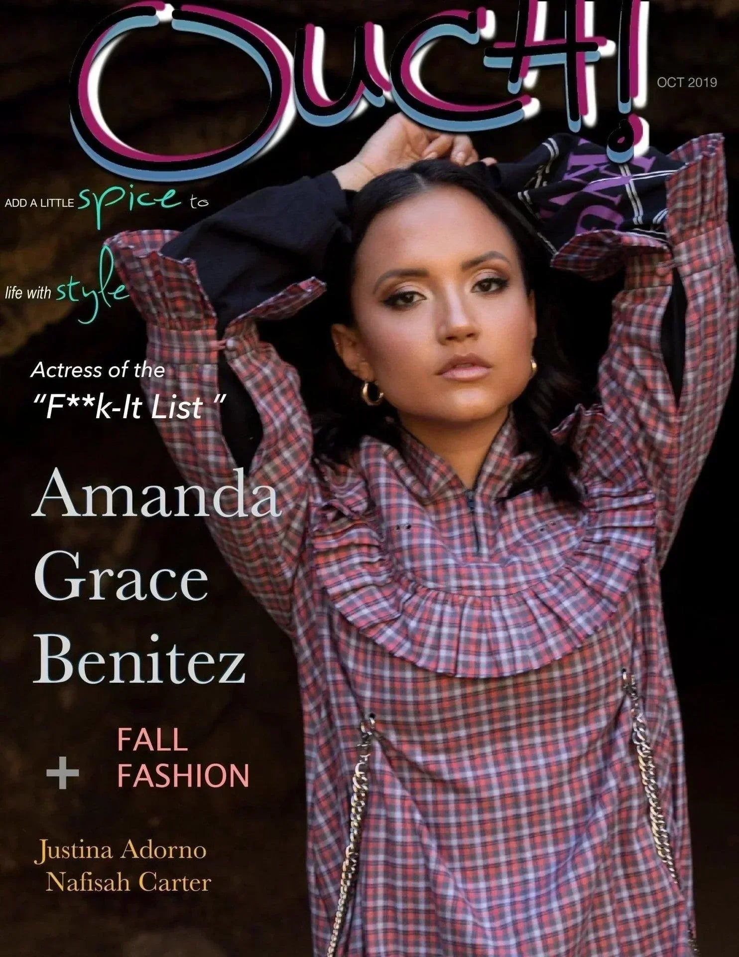 Amanda Grace Benitez-" Spice it up!" - OUCH! MAGAZINE 
