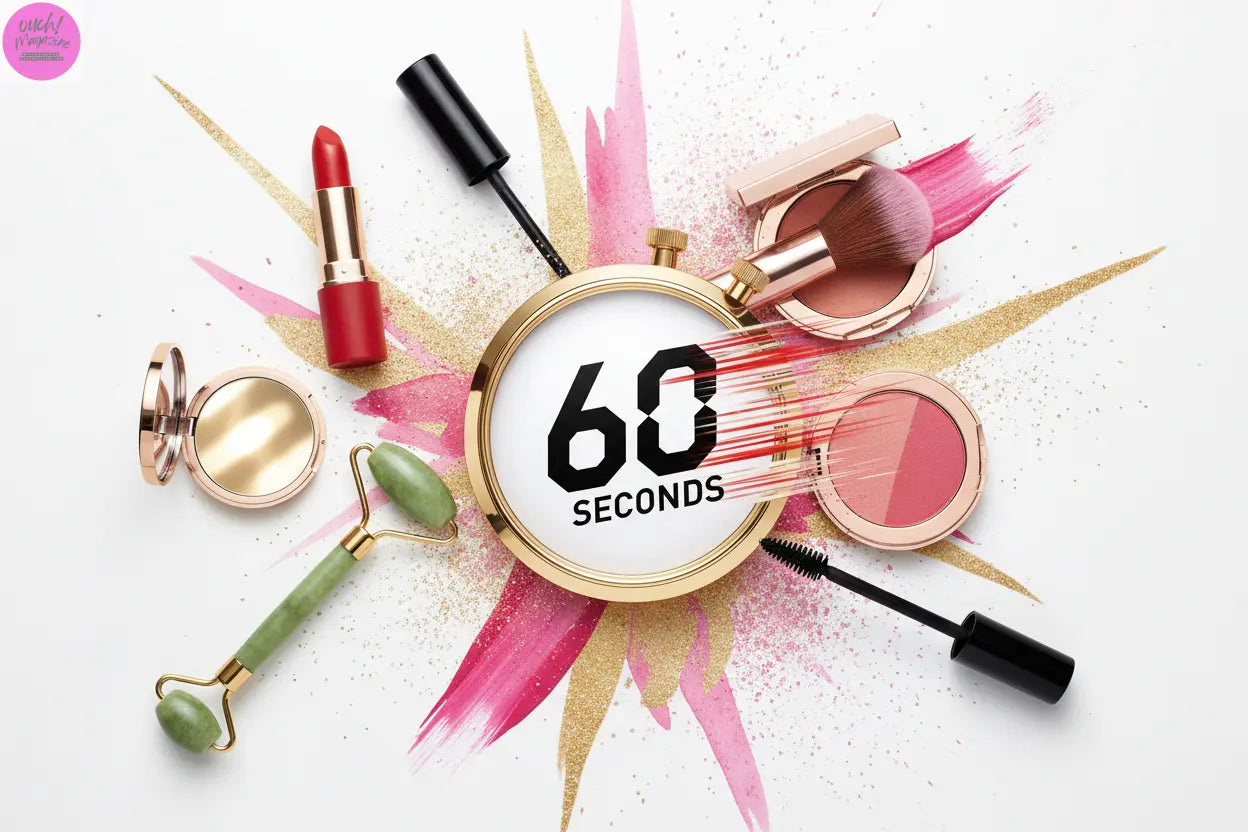 Beauty-Hacks-That-Take-60-Seconds-Or-Less OUCH! MAGAZINE