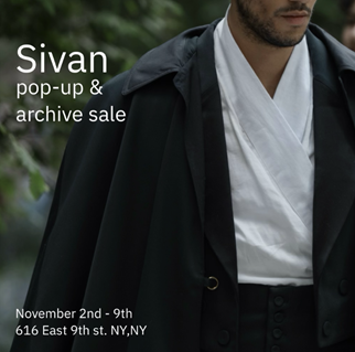 SIVAN ANNOUNCES NEW YORK CITY POP-UP NOVEMBER 2nd – 9th