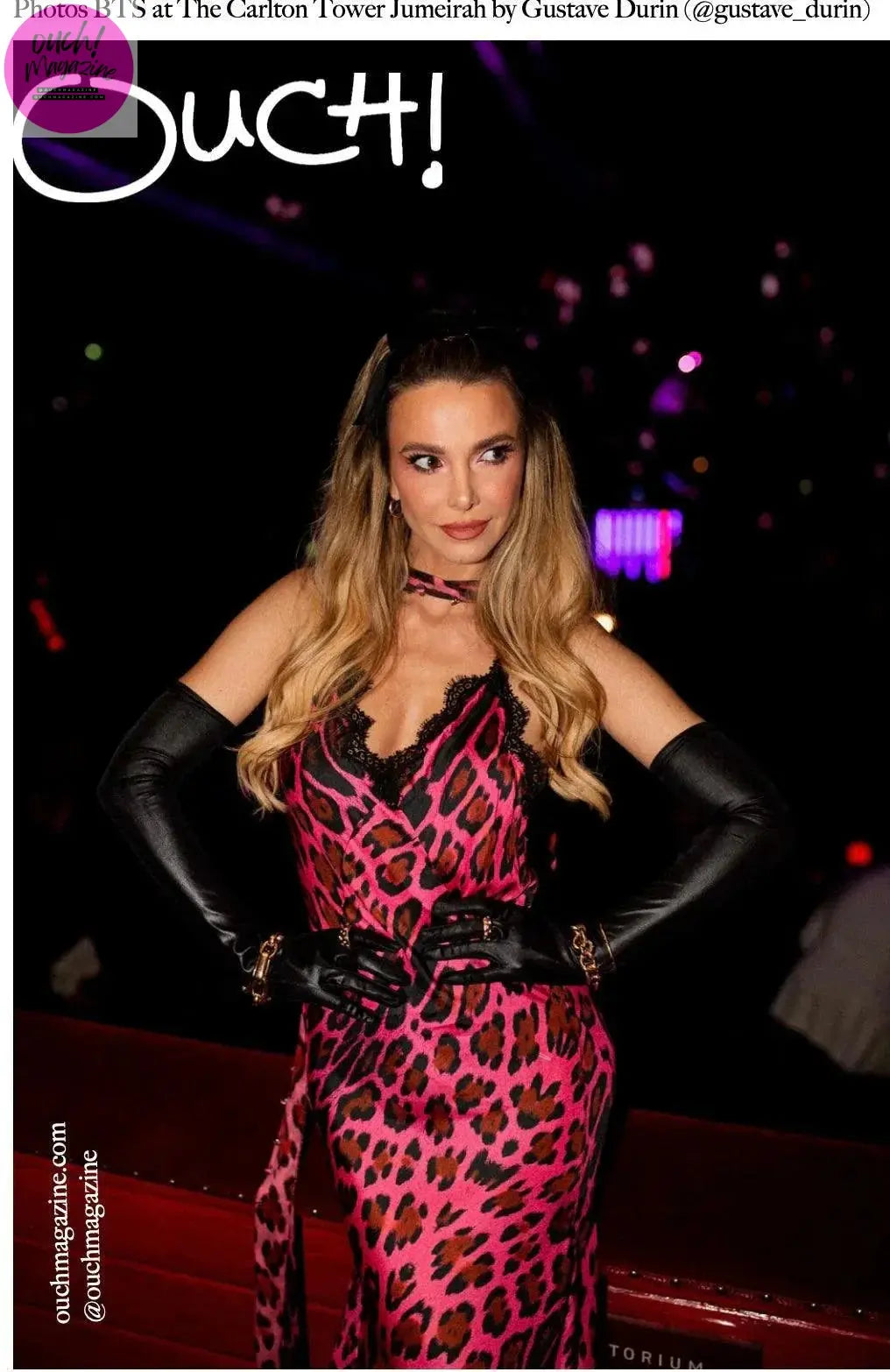 Cavalli, Rossi, NARS and Balmain at the British Fashion Awards BTS 2023
