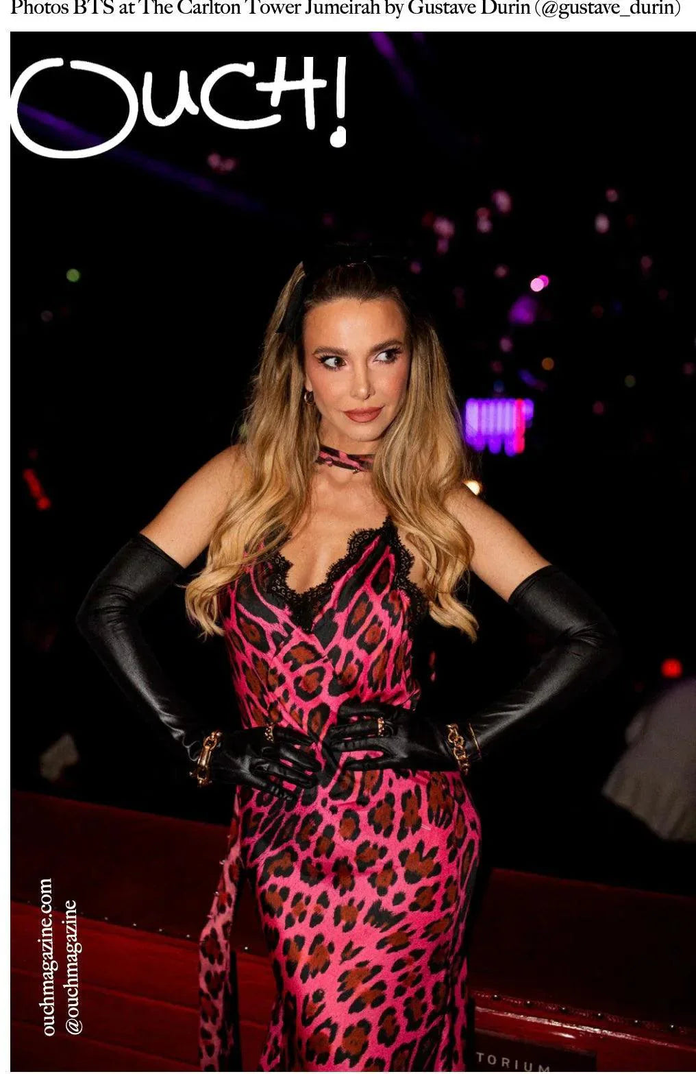 Cavalli, Rossi, NARS and Balmain at the British Fashion Awards BTS 2023