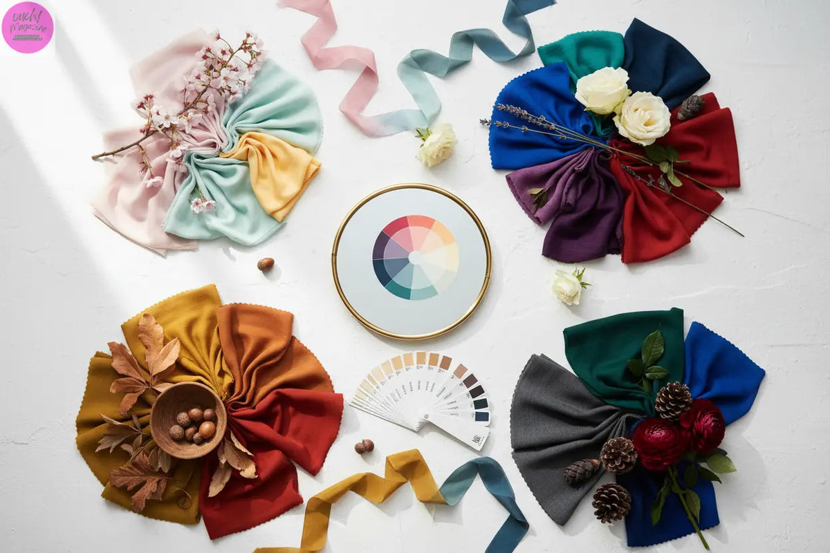 Choosing Your Colour Palette and Finding Your Season Colours OUCH! MAGAZINE