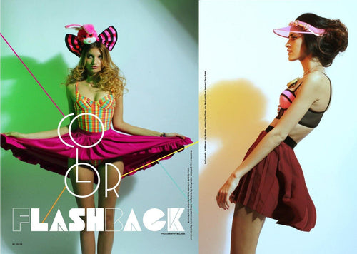 Color Throwback - Ouch! Magazine : Fashion Entertainment Blog and Publication