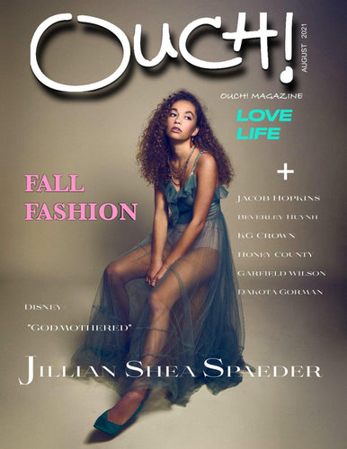 Cover Story Jillian Shea Spaeder staring in "Disney+ original film “Godmothered” - Ouch! Magazine : Fashion Entertainment Blog and Publication
