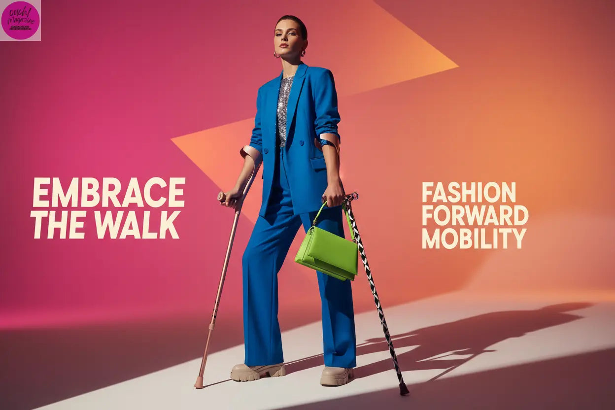 How Modern Mobility Aids Are Becoming Bold Fashion Statements OUCH! MAGAZINE