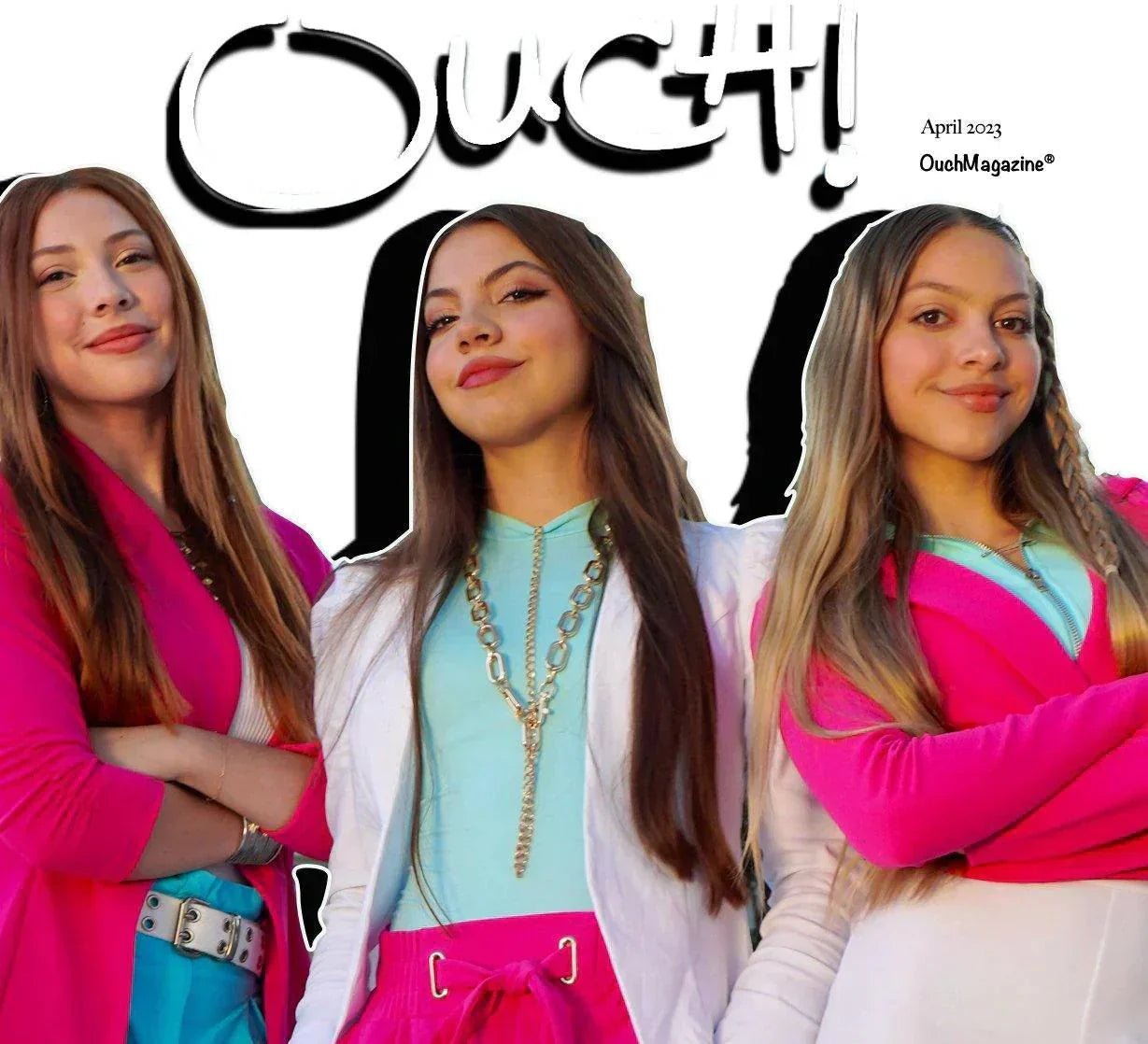 Dynamic Sister Trio Triple Charm Take Gen Z by Storm - OUCH! MAGAZINE 
