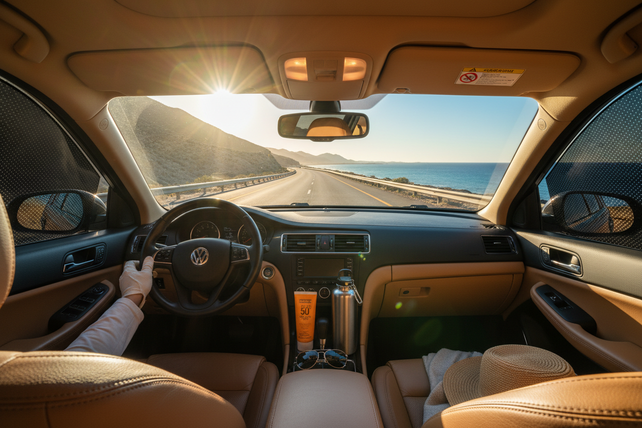Essential Tips for a Comfortable and Sun-Safe Road Trip